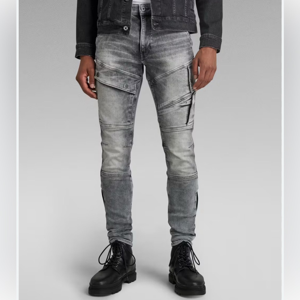 GSTAR  men’s grey ACUD WASHED  jeans like new sz  30